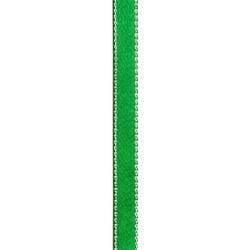 AussieSuperStore Party Essentials Green/Silver Satin with Metallic Edge Ribbon 10mm (in 8 colours) Satin with Metallic Edge Ribbon 10mm | Gift Packaging Wrapping Ribbon 9331468060253 VGSGR10